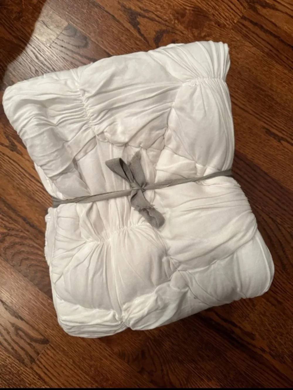 New Amthropologie Constance Cotton Jersey Cloud Shams, Set of 2 King Size